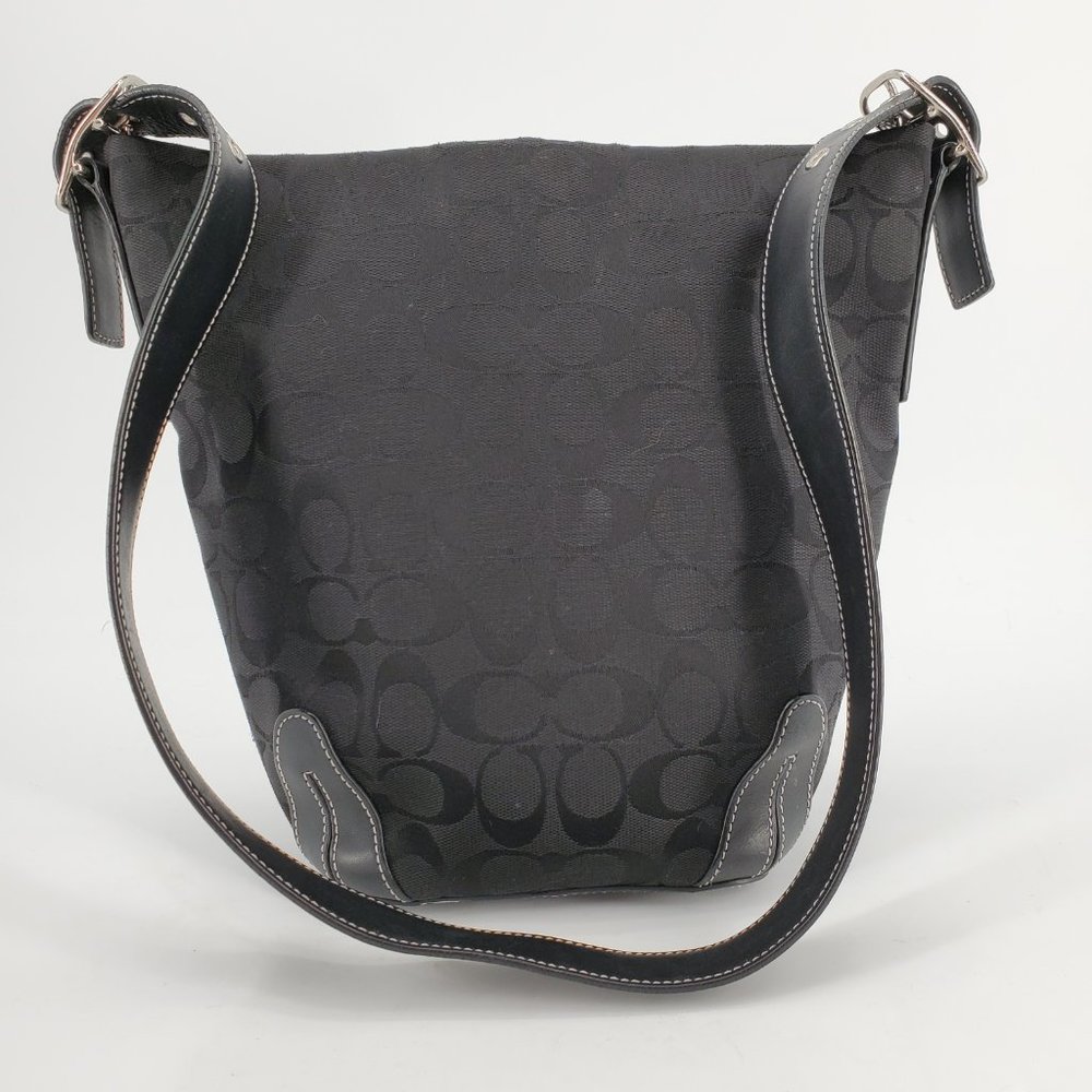 Coach Black Hobo Shoulder Bag H25-6076